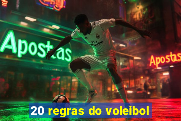 20 regras do voleibol